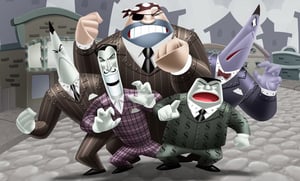 This is the Avatar Image for the The Cogs (Toontown) AI Voice and Text to Speech Generator